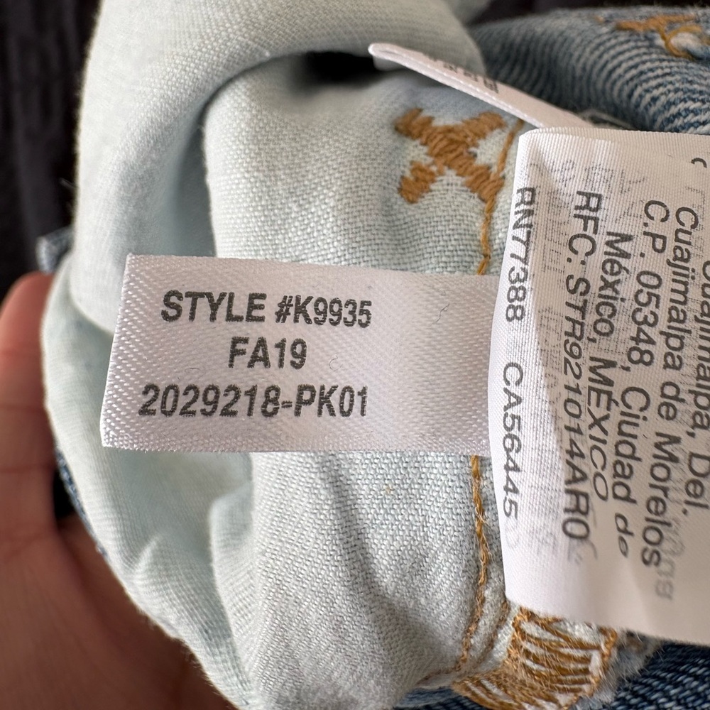 Madewell The Mom Jean in Melva Wash Size 25 - Picture 5 of 10